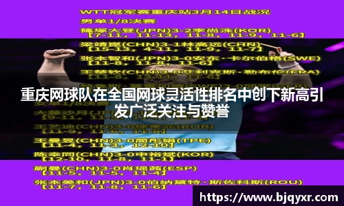重庆网球队在全国网球灵活性排名中创下新高引发广泛关注与赞誉